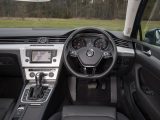 The new Volkswagen Passat's high quality cabin helps the car compete against its upmarket rivals