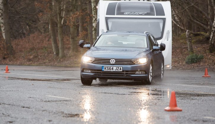 It has a 1541kg kerbweight, giving an 85% match of 1310kg – read the Practical Caravan review to find out what tow car ability the new Passat Estate has