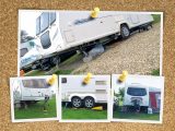 Some caravanners have mastered the art of perfect pitching in the most difficult of circumstances – for others, luck plays a major part
