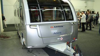 Silver, special edition Adria caravans have been released to mark Adria's 50th birthday