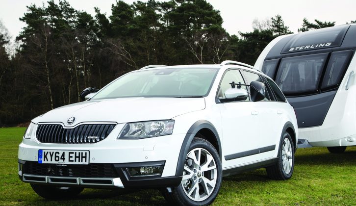 In this month's main tow car test Motty hitches up the 4WD Skoda Octavia Scout and heads to the test track