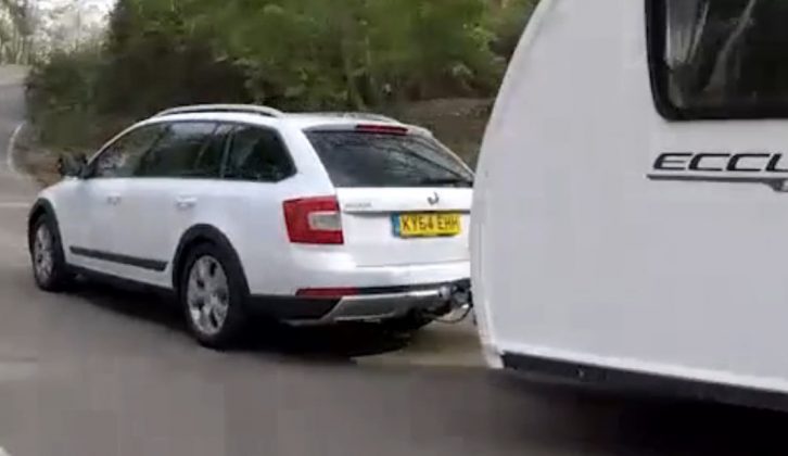 Watch our Škoda Octavia Scout review on The Caravan Channel between 25 May and 7 June 2015