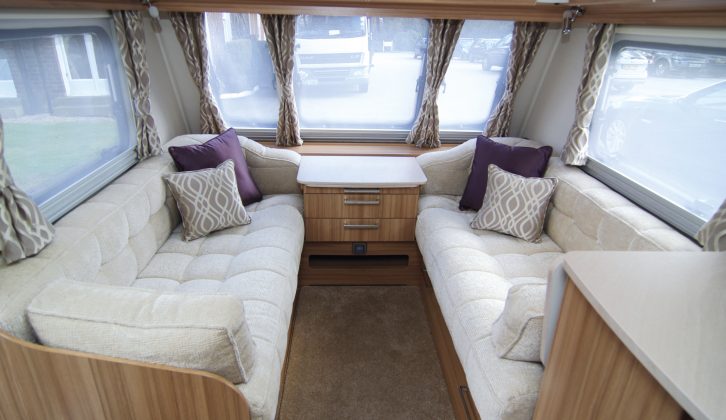The lounge benefits from the extra length over the cheaper Clubman with an additional 15.2cm on the sofas, but they are too short to serve as adult beds