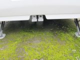 It’s not ideal to have waste-pipe outlets at the back of the van: on a sloping pitch you’ll often have insufficient clearance for a container