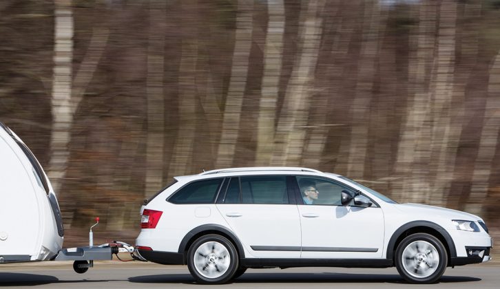 The Škoda Octavia Scout is 468.5cm long and has an 85% match figure of 1297kg