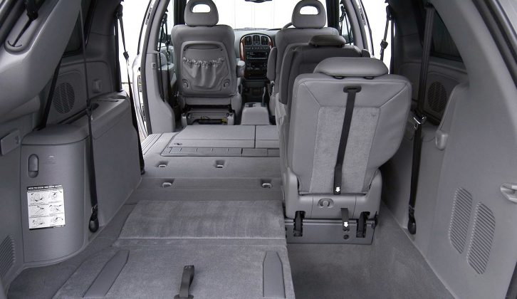 Find a Chrysler Grand Voyager with the optional Stow ’n’ Go seats for maximum practicality