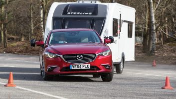 Read our Mazda 6 review and discover what tow car ability this 2.0-litre petrol engined saloon has