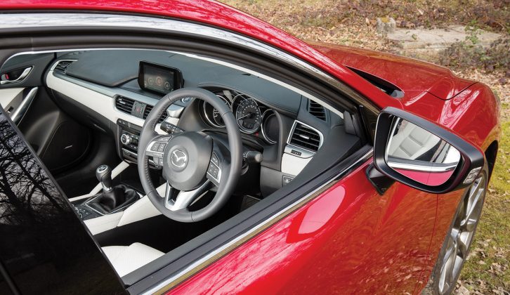 A new seven-inch touchscreen, upgraded plastics, a tidier dashboard and plenty of legroom have improved the cabin