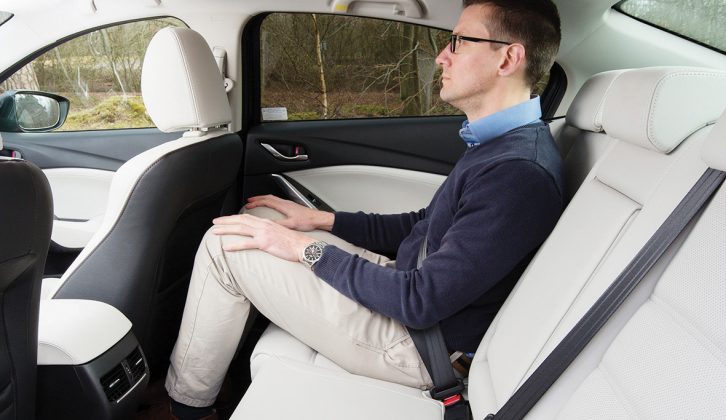 There’s good legroom for rear passengers over 6ft tall to travel in comfort, although some rivals have more