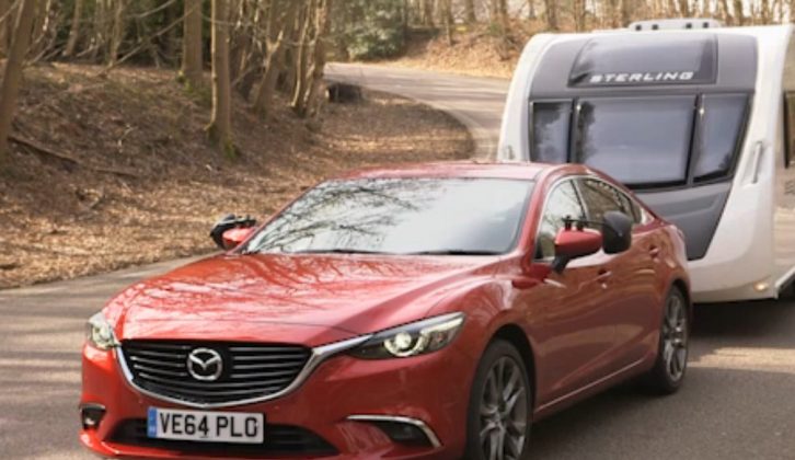 Join Practical Caravan's Tow Car Editor David Motton as he tests the new Mazda 6, hitched to a Sterling caravan