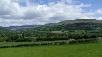 The beautiful Brecon Beacons National Park offers dramatic uplands and picturesque valleys