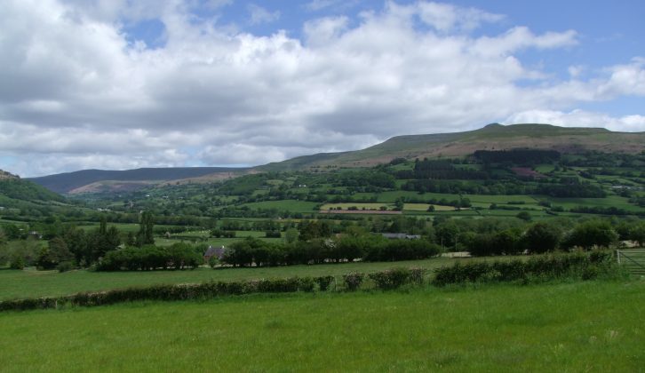 The beautiful Brecon Beacons National Park offers dramatic uplands and picturesque valleys