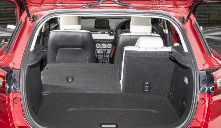 All models in the Mazda CX-3 range have 60:40 split seats as standard