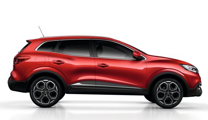 The 1.6-litre diesel powered version of the 4.4m-long Kadjar can be ordered with four-wheel drive