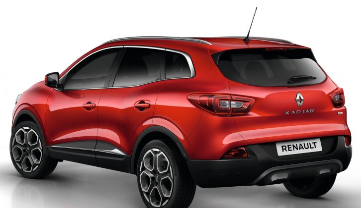 There's good space for luggage on your caravan holidays thanks to the Kadjar's 472- to 1478-litre boot