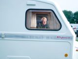 Neil Williams, pictured at Braithwaite Fold in his Freedom Bijoux, has been caravanning for 40 years