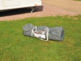 Weighing just 7.2kg, the Westfield Easy Air 350 awning packs down neatly into its bag