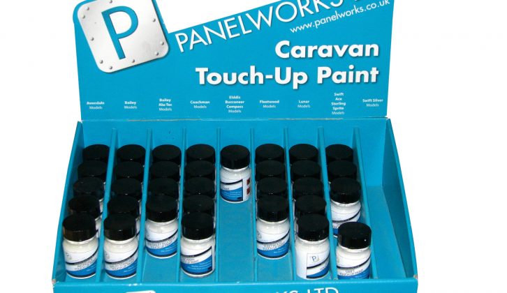 No two used caravans are exactly the same shade, but Panelworks gets a perfect colour match so it can repaint a small area, not the whole van!