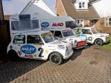 The fleet draws plenty of admiring glances when parked at Jonathan’s house in Norfolk