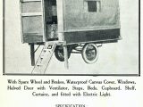 Back in the 1920s, vans had canvas sides that often leaked or came apart