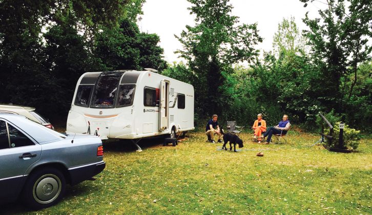 Joined by family on site, this spur-of-the-moment plan turned out very well indeed