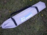 The Kampa Deluxe Windbreak packs down to fit in a bag just 88cm x 25cm x 14cm