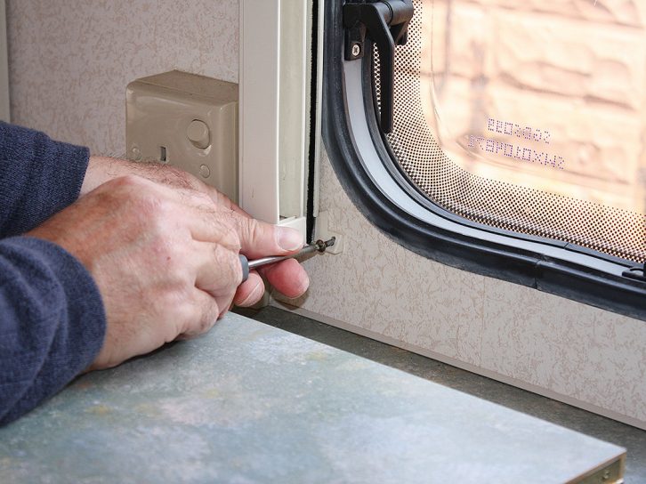 How to retension caravan roller blinds and flyscreens Practical Caravan