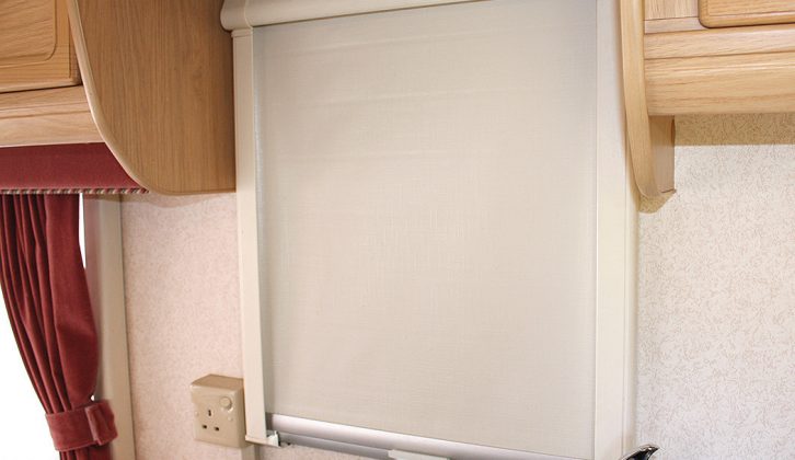 Your roller blind and flyscreen are now ready to use for caravan holidays again!