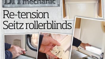 Practical Caravan's resident DIY caravan mechanic gives advice on how to re-tension your caravan roller blinds and flyscreens