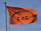The Cheltenham Owners' Club flag is still flying!