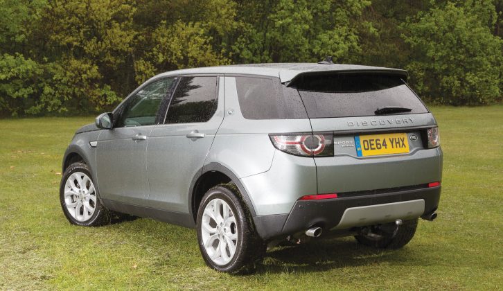 The handsome new Land Rover Discovery Sport costs £39,400 and is a more than competent tow car