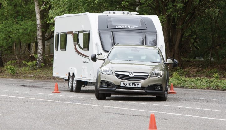 Practical Caravan tests the Vauxhall Insignia Country Tourer in the Summer Special