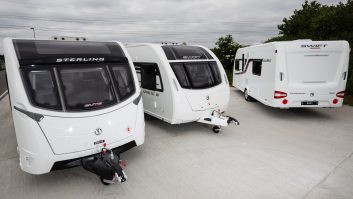 The Sterling Elite is back for 2016, the Sprite gets three front windows and much more – read our new season Swift caravans preview