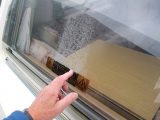 Acrylic windows are light and most don’t have frames; be sure to check for faults, which even occur in new ones – you may not find old spares, but EECO can make replacements