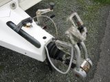 Lightweight chassis prevented some stabilisers from being attached – hitches started to be replaced by hitches like this early Al-Ko with towball friction pads in the 1990s