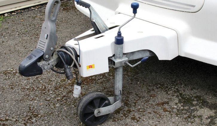 Al-Ko chassis, with their characteristic red fittings, were common, but Elddis and other makers used BPW chassis with blue fittings, which are popular on imported caravans