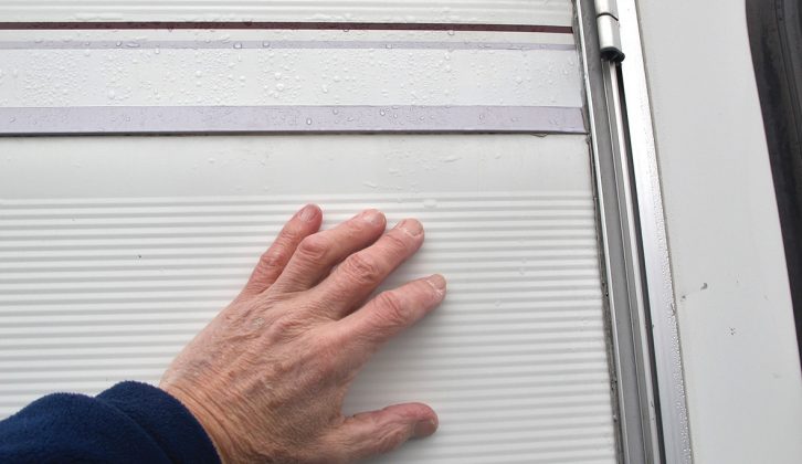 If you're looking at used caravans from the 1990s, you'll see that many were clad in textured aluminium panels or ribbed surfaces