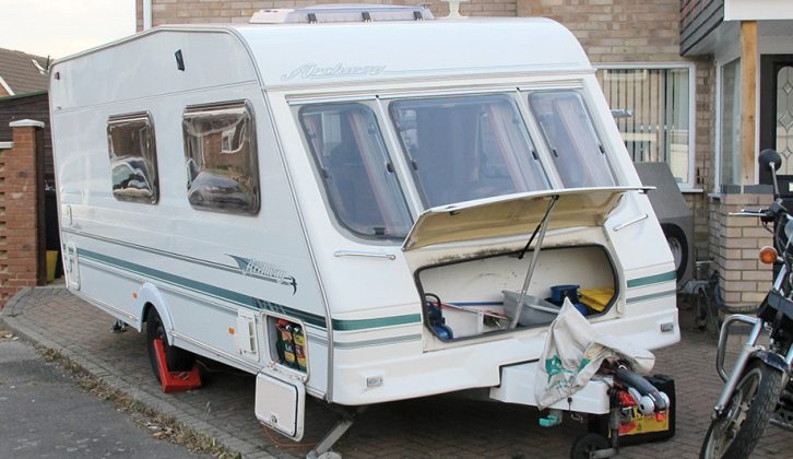 This 2000 Swift Archway Barnwell, made for White Arches Caravans in Northants, is an example of a dealer special with extra kit