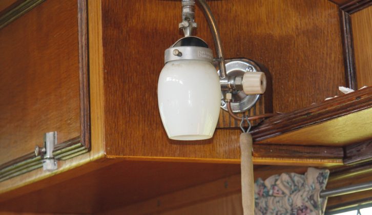 In the 1960s and earlier, most caravans were equipped with gas lights, for which spare mantles were essential kit