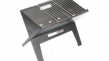 Outwell's Cazal is the thinnest small portable charcoal BBQ we've found