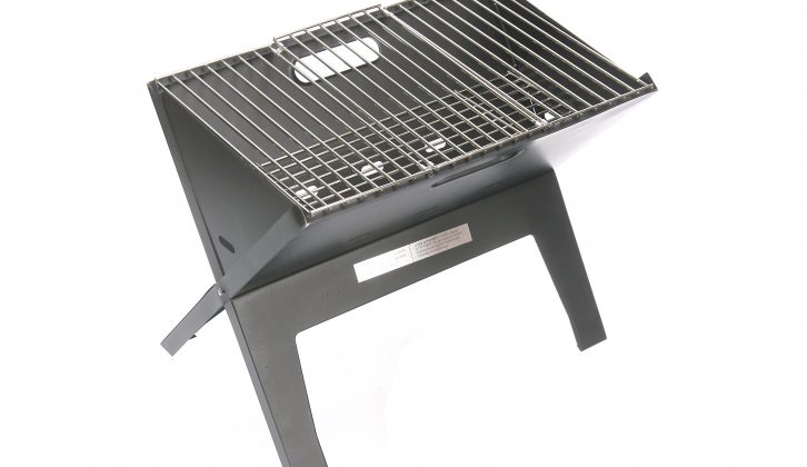 Outwell's Cazal is the thinnest small portable charcoal BBQ we've found