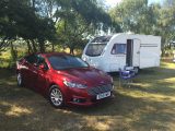 Practical Caravan's new Ford Mondeo is neatly colour co-ordinated to our Swift Lifestyle 4