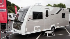 We're certain the new ‘Champagne’ sidewalls of the Elddis Crusader Aurora will split opinion