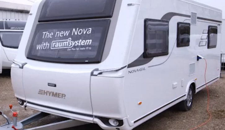Watch our Hymer Nova GL 541 review with Mike Le Caplain only on The Caravan Channel
