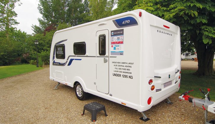 The steadies are easy to use and a hatch gives access to the bed box