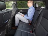 Space in the rear isn't generous and the optional DVD player steals room, too – read more in the Practical Caravan Jeep Grand Cherokee review