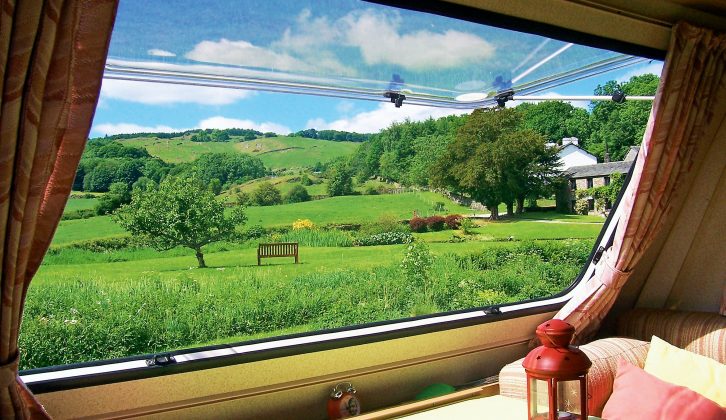 True caravanners accessorise their vans and find a pitch with a view