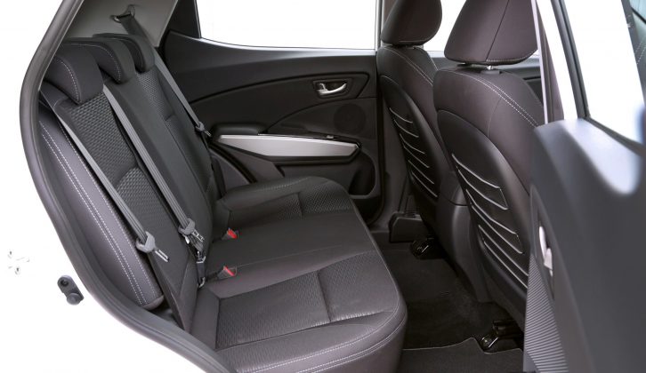 Rear seat space in the all-new Tivoli impresses, even for our 6ft 3in tall reviewer