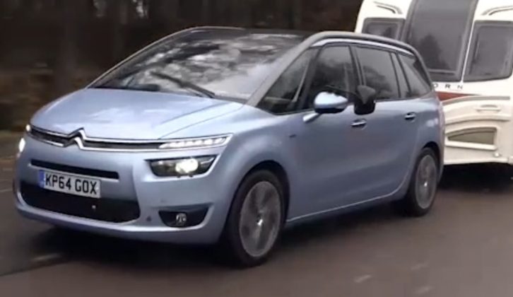 Watch our show on The Caravan Channel to see what tow car ability the Citroën Grand C4 Picasso has
