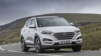 We drove the 134bhp 2.0-litre diesel and the 114bhp 1.7-litre diesel versions of the new Hyundai Tucson